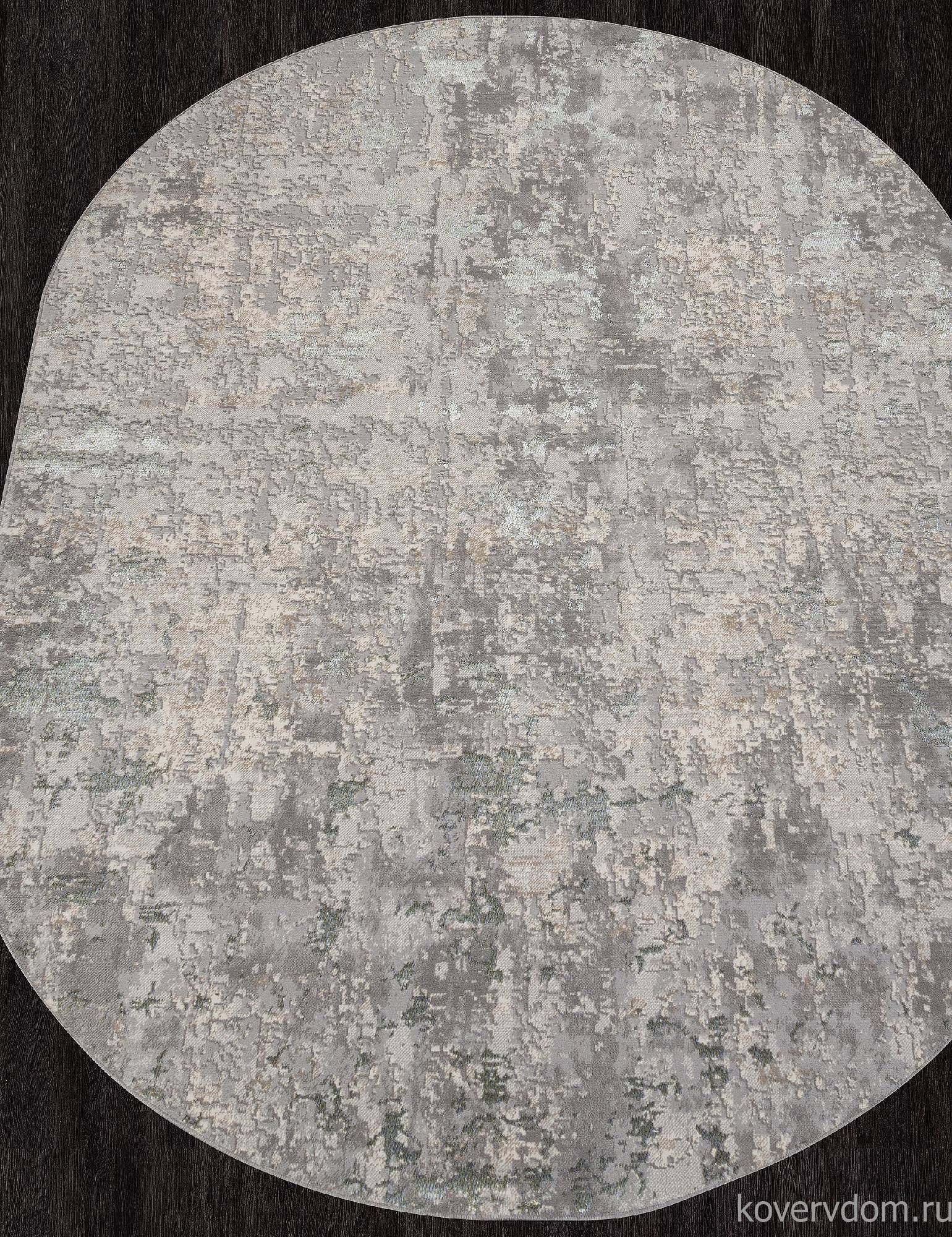 Ковер LIMAN F165 CREAM-BLUE Овал