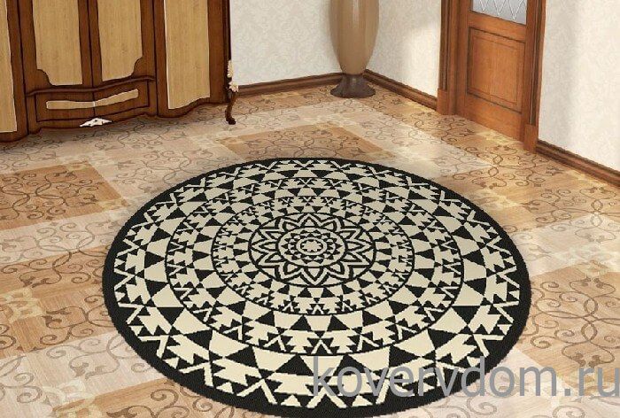 Ковер-циновка Essenza 48698 690 КРУГ