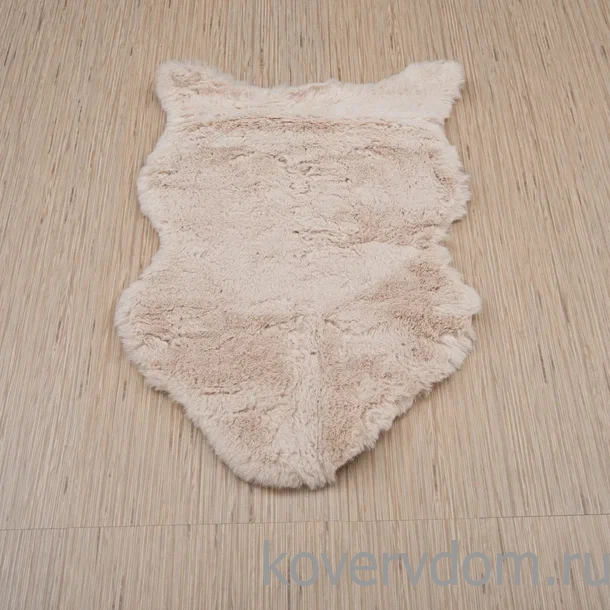 Ковер из искусственного меха Krolik 1000A T2408_BEIGE шкура Ковер из искусственного меха Krolik 1000A T2408_BEIGE шкура