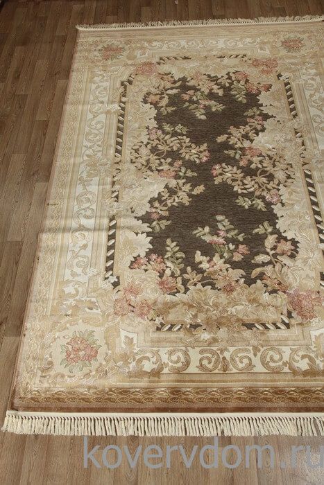 Рельефный ковер из вискозы VENEZIA 5095 193872 l  brown