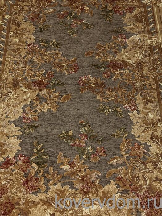 Рельефный ковер из вискозы VENEZIA 5095 193872 l  brown