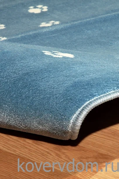Ковер с котиком SOFT Kotek azure Ковер с котиком SOFT Kotek azure