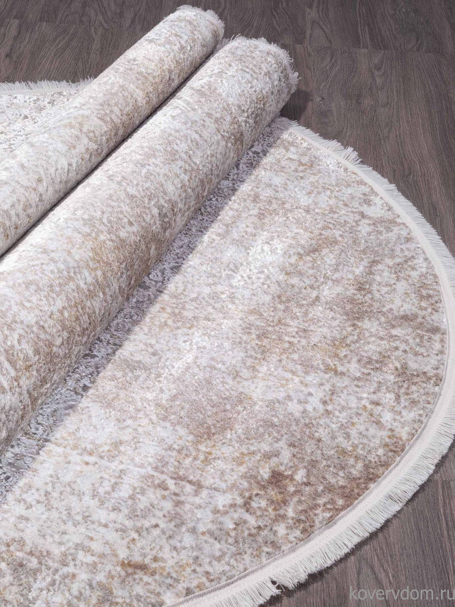 Ковер AJMAL LP 257 CREAM / BROWN Овал Ковер AJMAL LP 257 CREAM / BROWN Овал