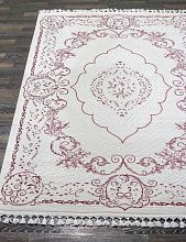Ковер из Турции розовый HUNKAR 07857A FUCHSIA /WHITE