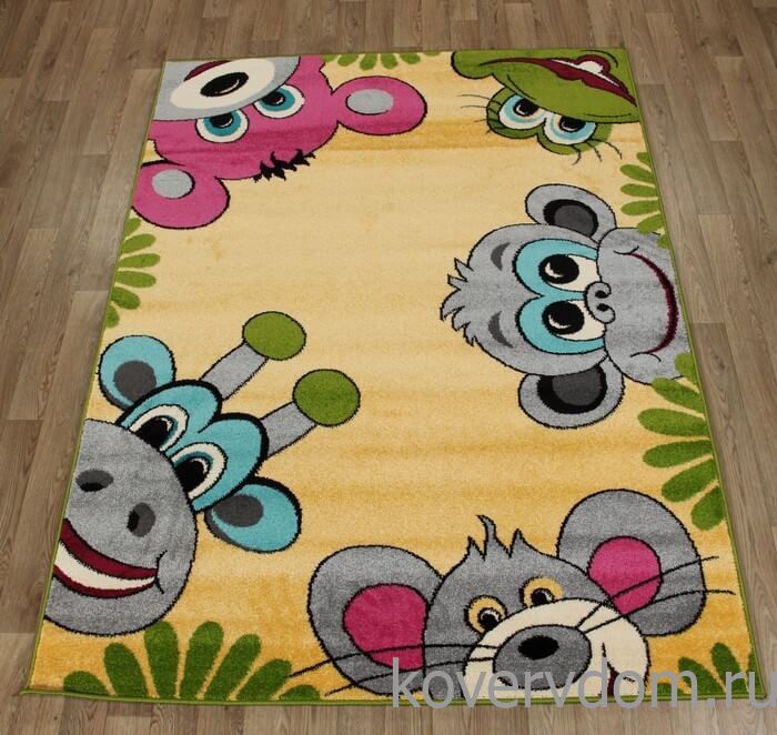 Ковер детский FUNKY TOP TIG honey Ковер детский FUNKY TOP TIG honey