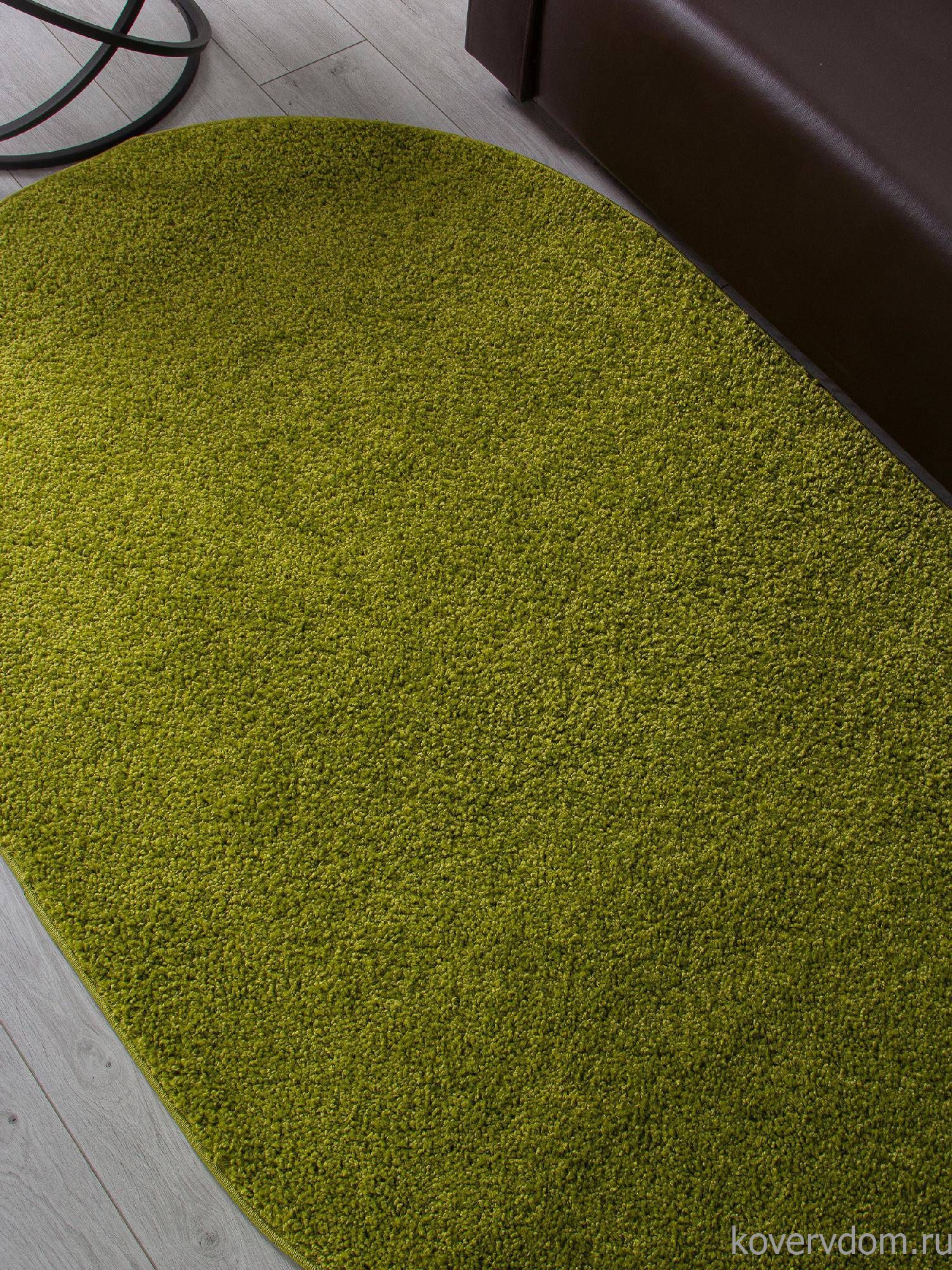 Ковер LANA T600 GREEN 2 Овал