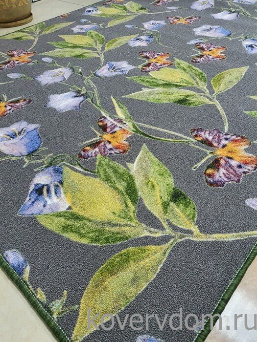 Детский ковер-палас КОЛОКОЛЬЧИКИ 1845-51 серый