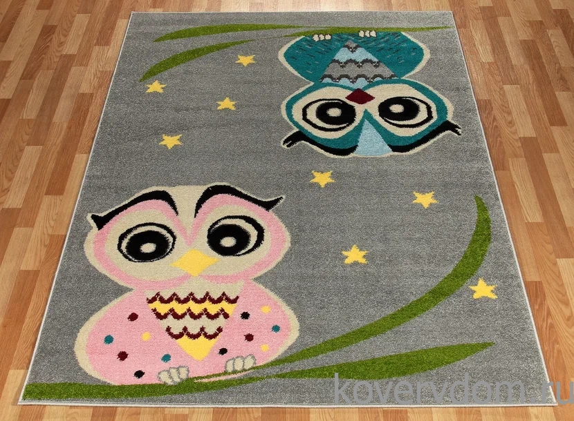 Ковер детский FUNKY TOP Owl grey Ковер детский FUNKY TOP Owl grey
