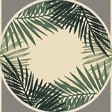 Круглый ковер на кухню-циновка STAR 19435 062 Винтажный КРУГ