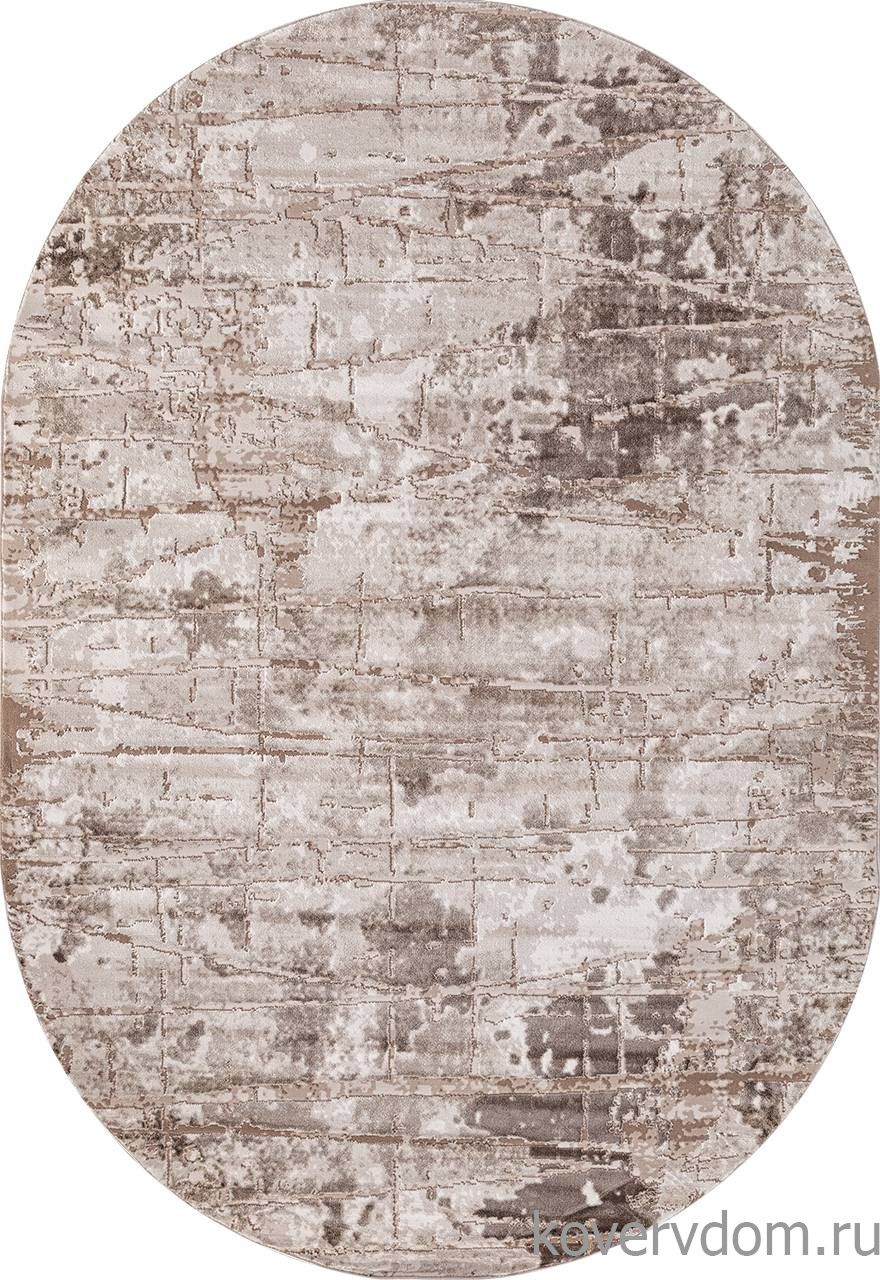 Ковер ARMINA 03705A BROWN / BROWN Овал