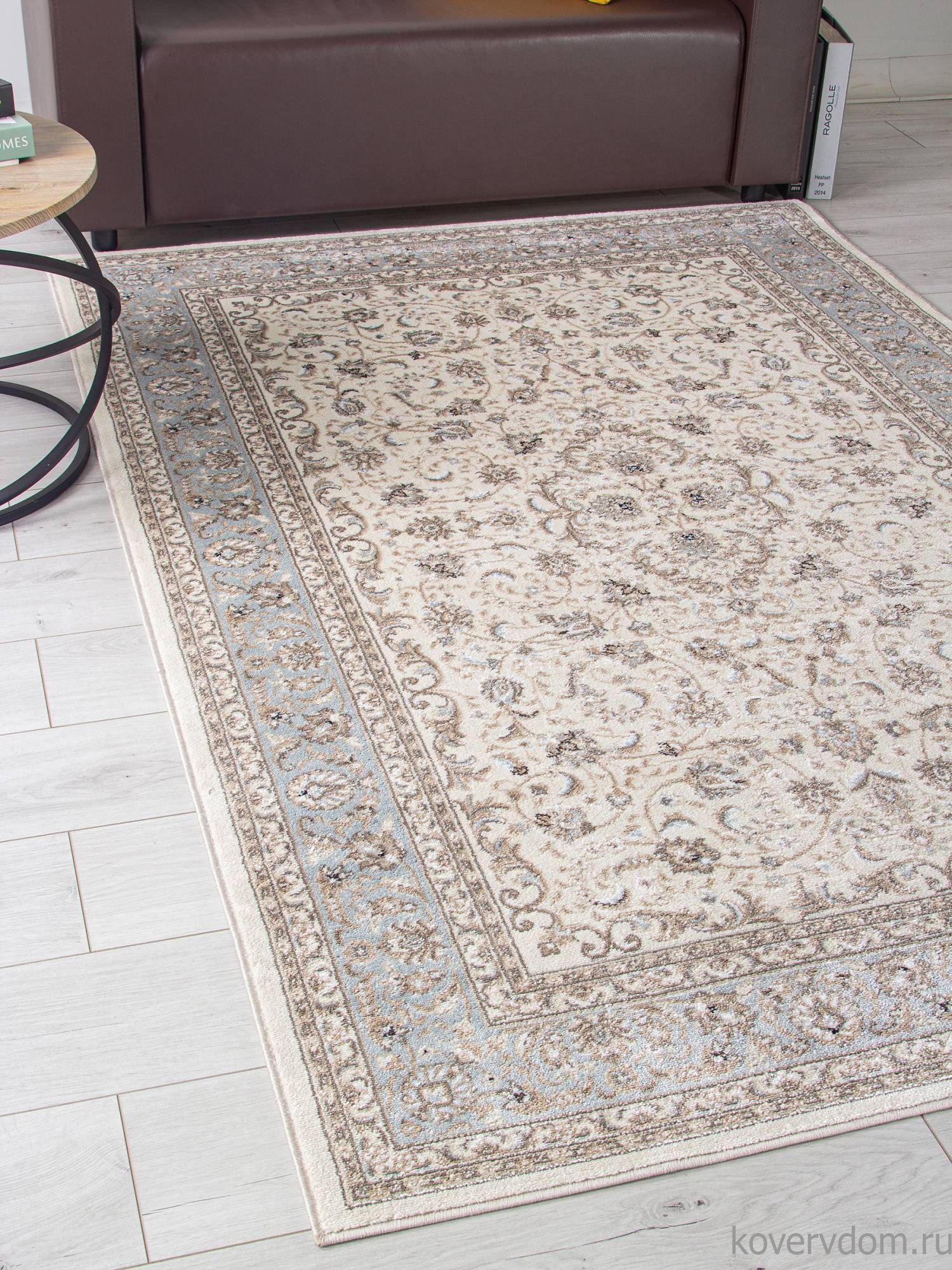 Ковер VALENCIA DELUXE F014 CREAM-L.BLUE