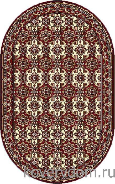 Ковер в кабинет или бильярдную 10526-04 ОВАЛ 