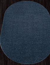 Овальный ковер синий LANA T600 BLUE Овал