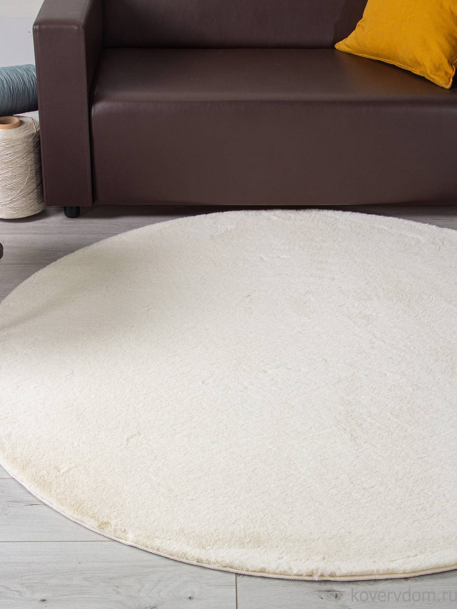 Ковер RABBIT LUXE PX2001 CREAM Круг