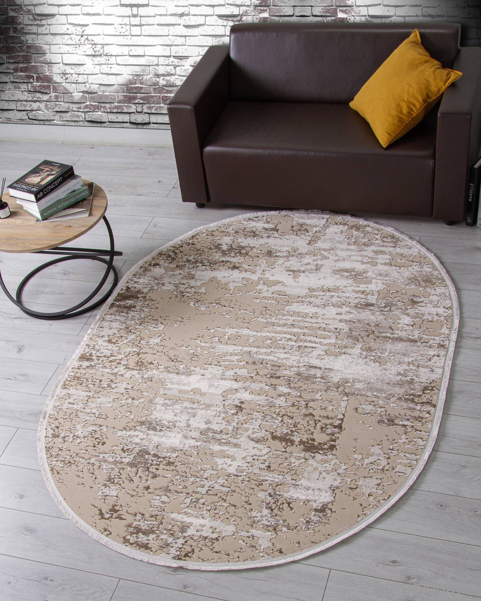 Ковер DOLCE F201 BEIGE Овал