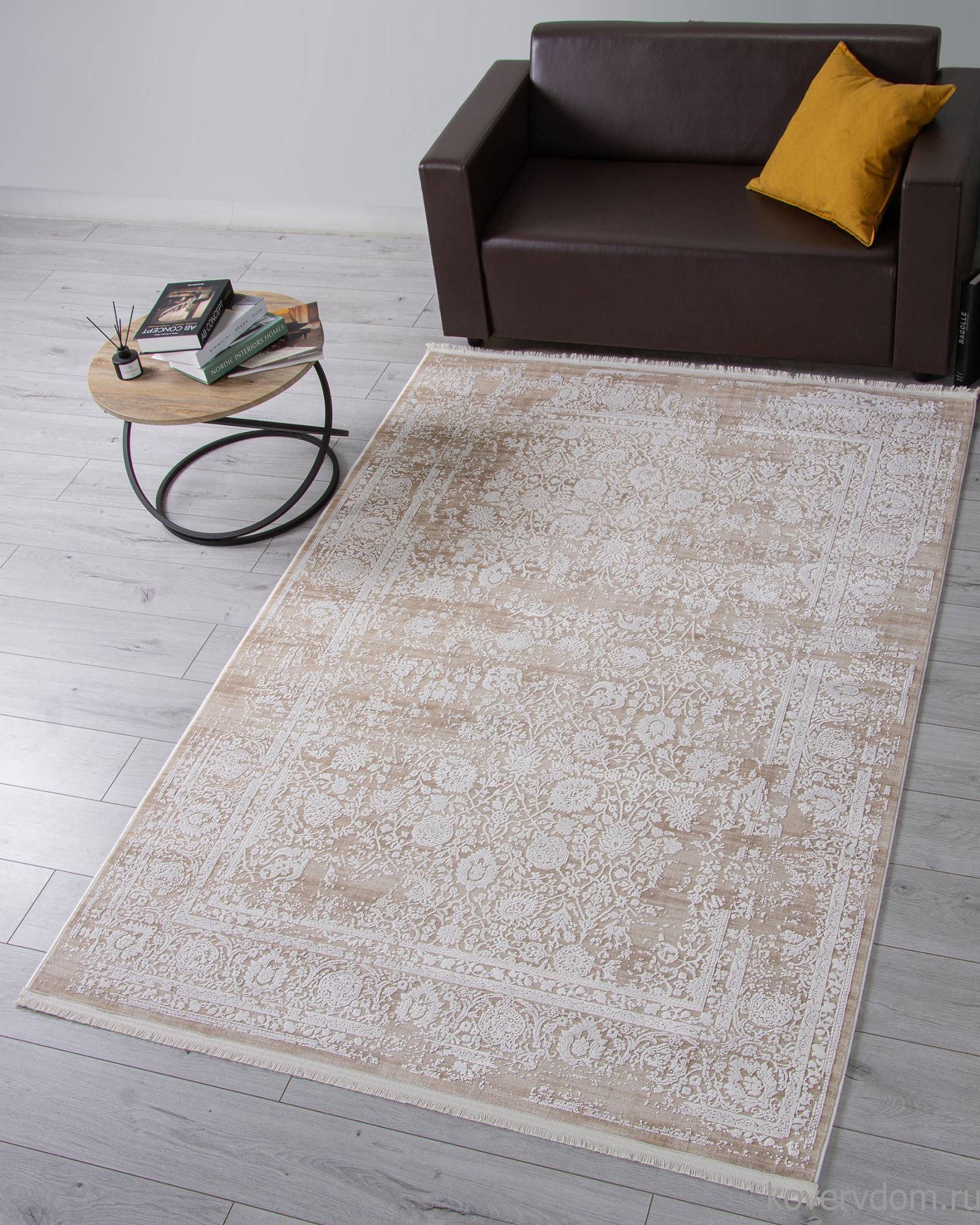 Ковер ANATOLIA 21365C D.BEIGE / WHITE