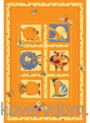 Ковер детский  Fryz-N Ranczo mandarine