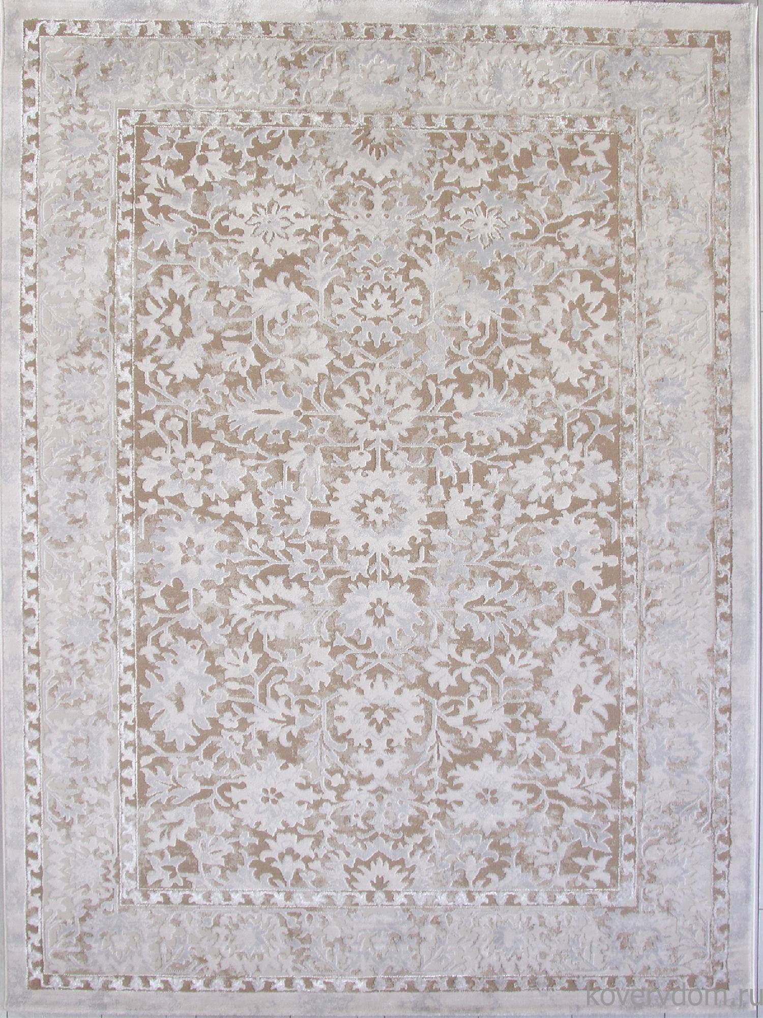 Ковер AMELI 9256A S.BEIGE / P.WHITE