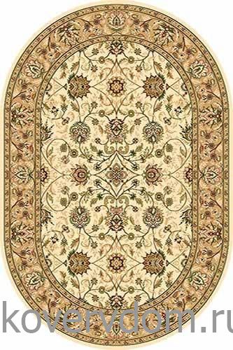 Ковер OLYMPOS d076 CREAM Овал