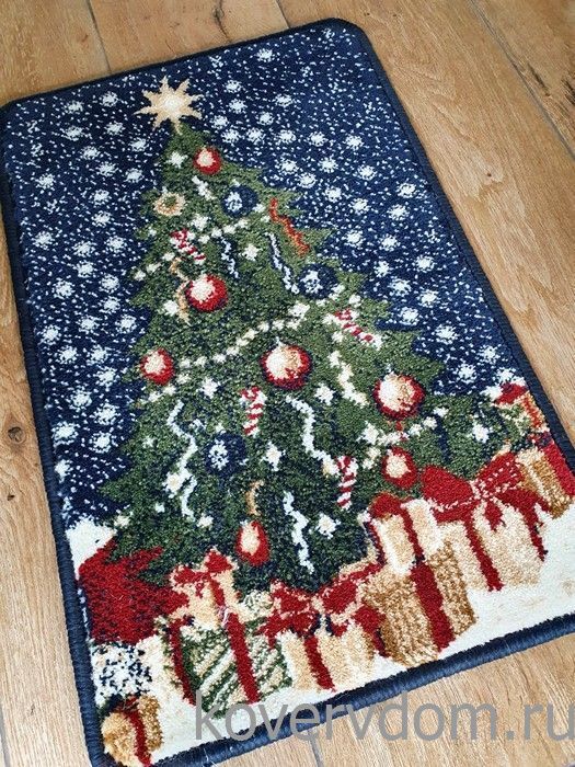 Новогодний сувенирный коврик 90098