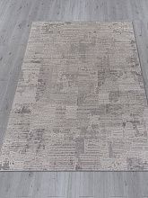 Пушистый ковер LIMAN F168 CREAM-GRAY
