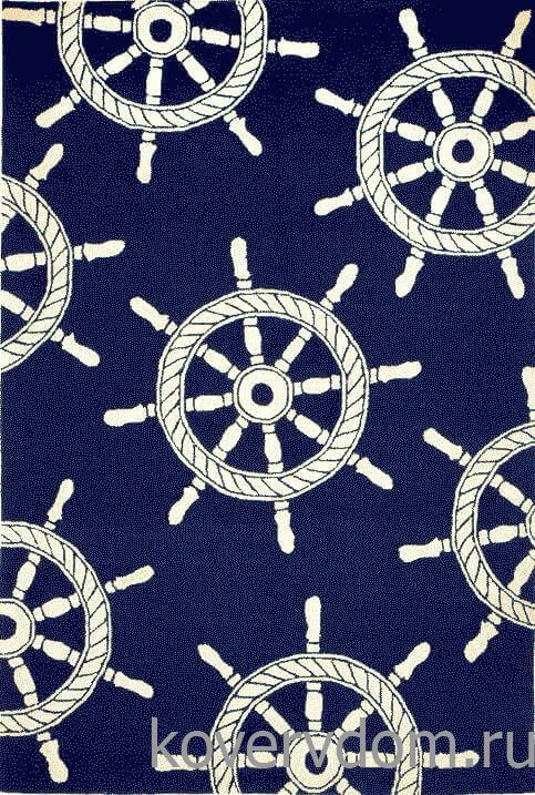 Ковер МОРСКОЙ со ШТУРВАЛОМ