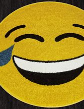 Круглый ковер SMILE NC12 YELLOW Круг