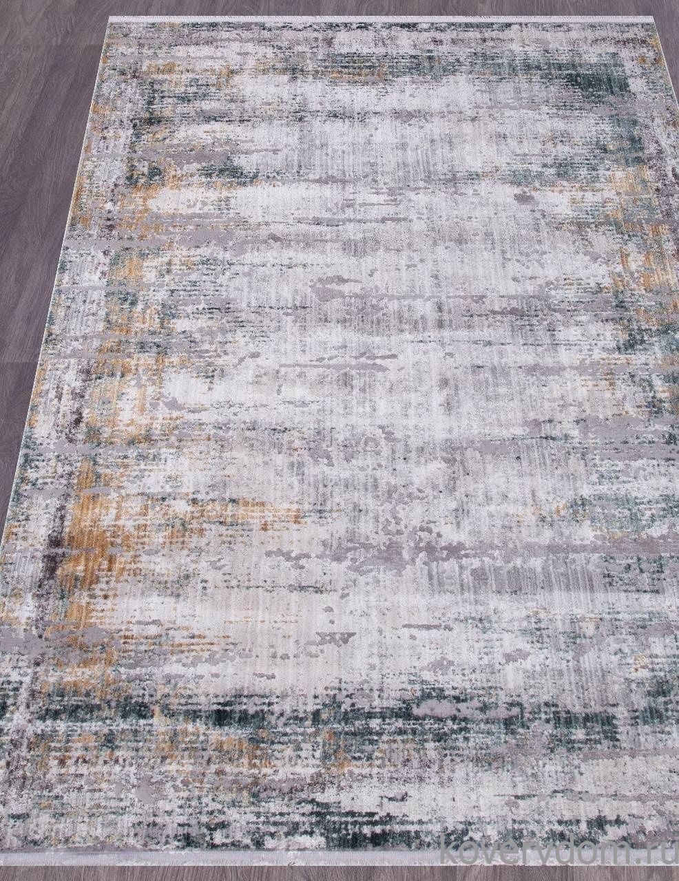 Ковер из полиэстера SEATTLE 03877A ACIK GRI / MAVI