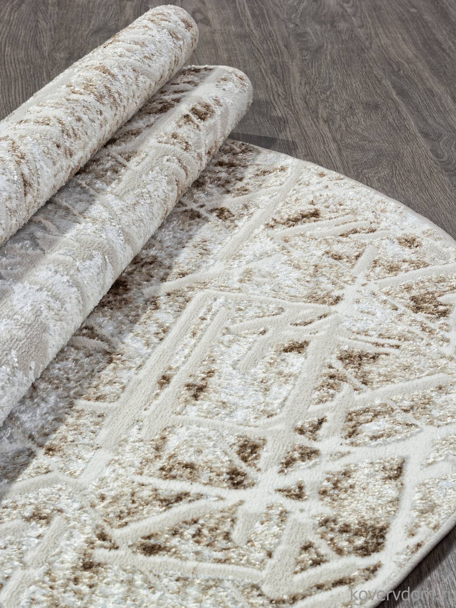 Ковер ANTEP O1704 665 CREAM / VIZON Овал