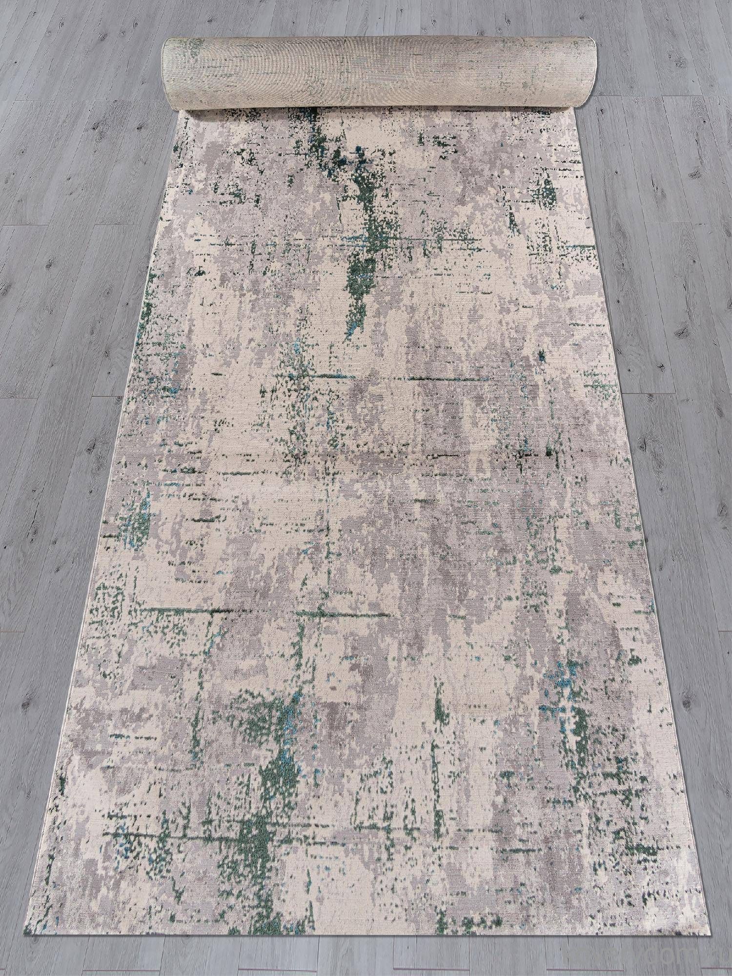 Ковровая Дорожка LIMAN F169 CREAM-D.GREEN