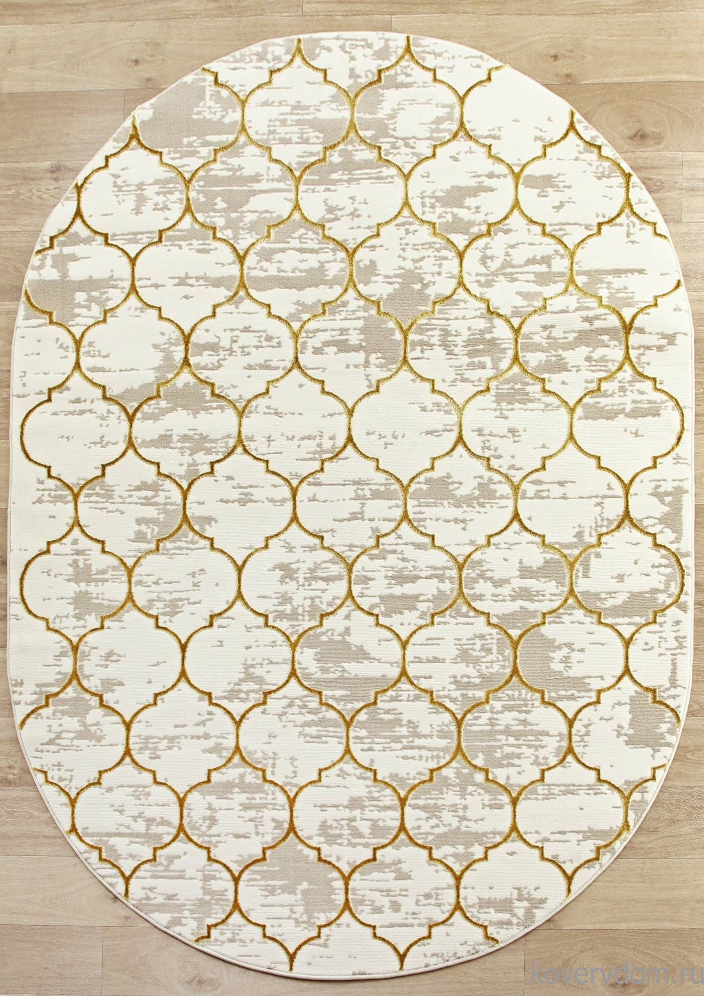 Ковер Pacha 07822Y POLY.C.KREM / POLY.C Овал Ковер Pacha 07822Y POLY.C.KREM / POLY.C Овал