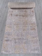 Пушистый ковровая Дорожка PALERMO F281 GRAY-GREEN