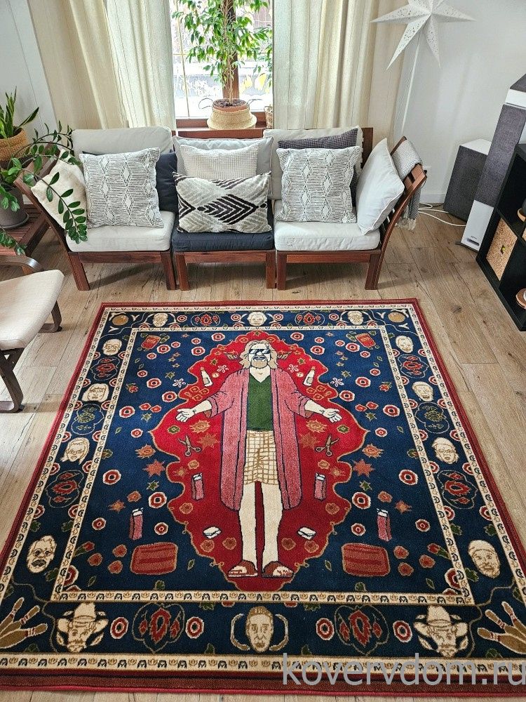 Ковер Большой Лебовски-2 квадрат