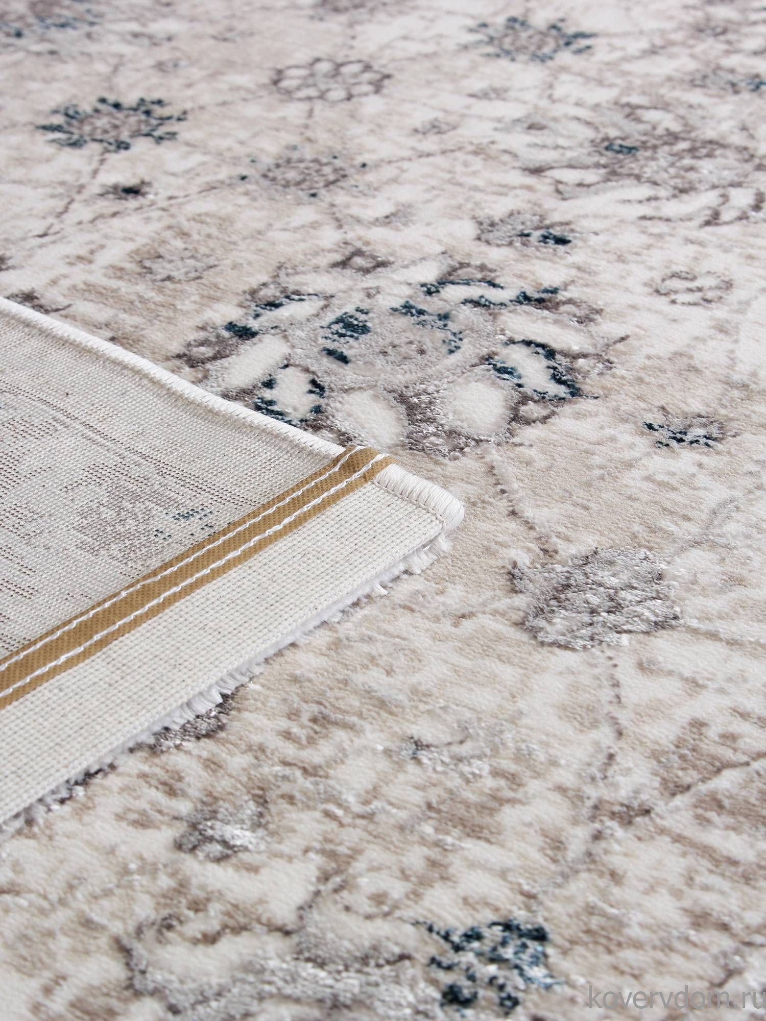 Ковер LILY 9312A S.WHITE / P.BLUE