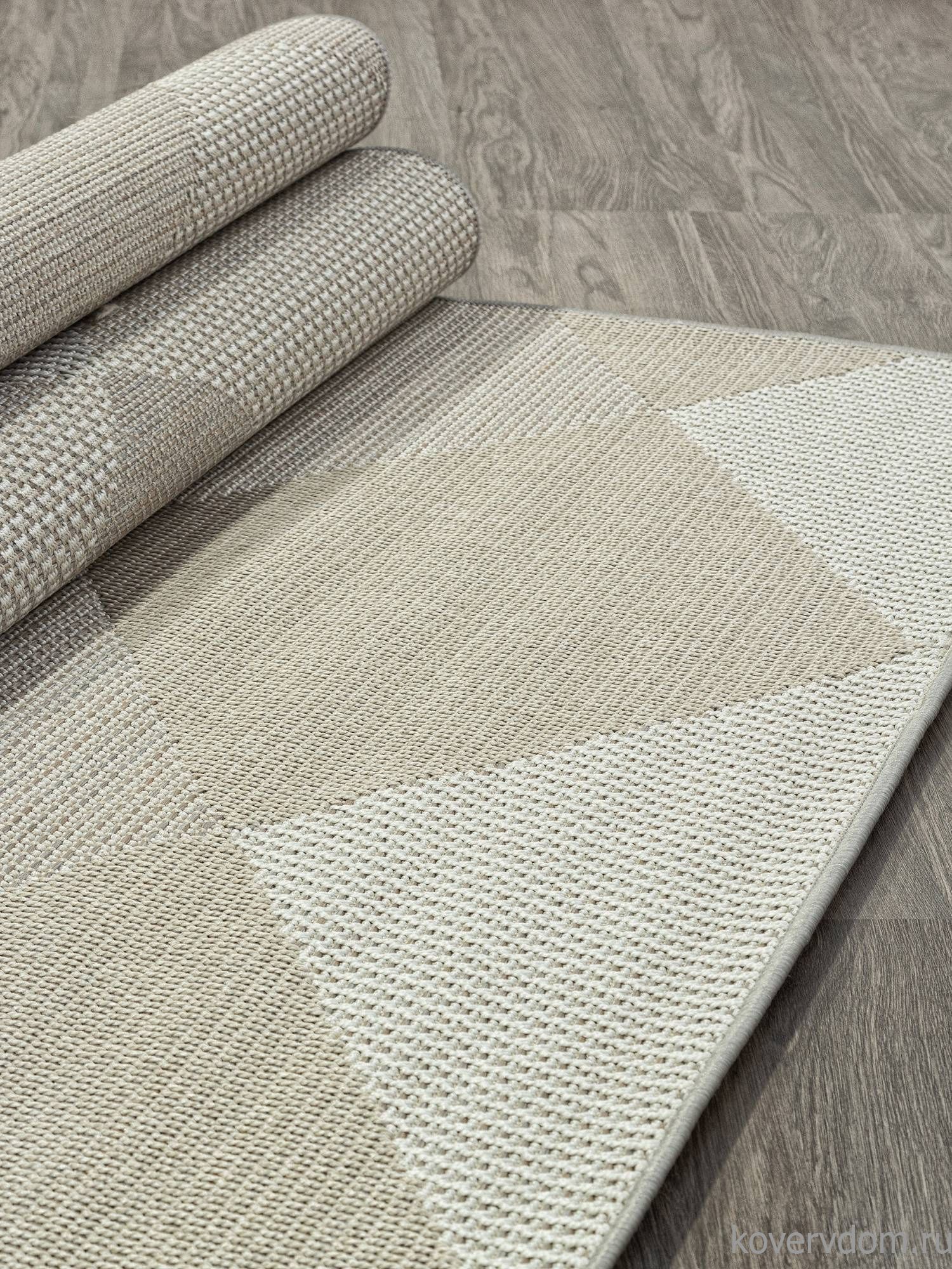 Ковер-циновка INDIGO S118 BEIGE Ковер-циновка INDIGO S118 BEIGE