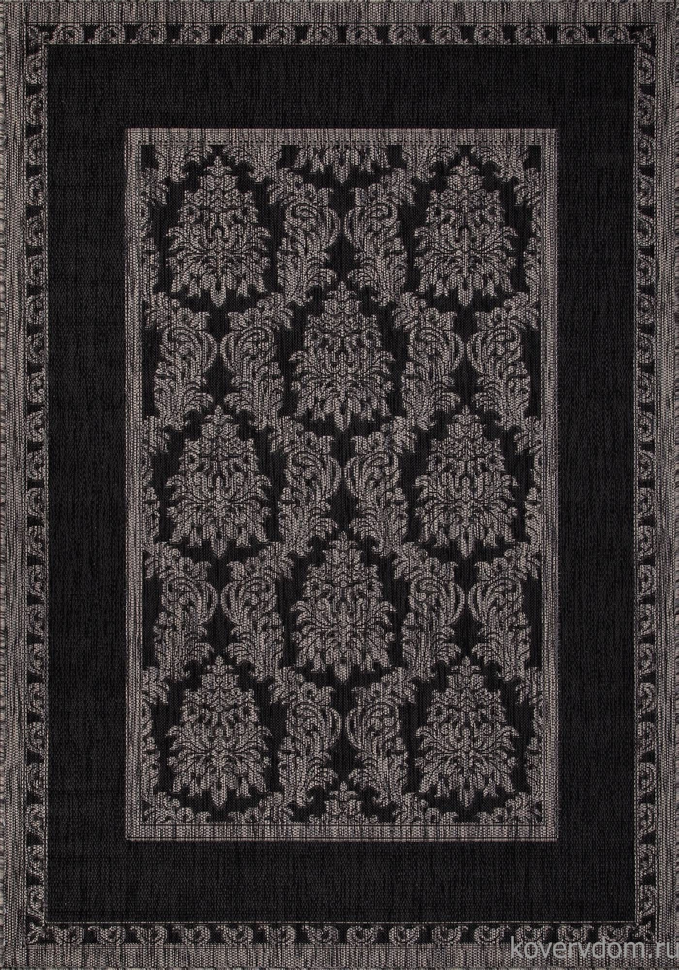Ковер циновка VEGAS S001 BLACK