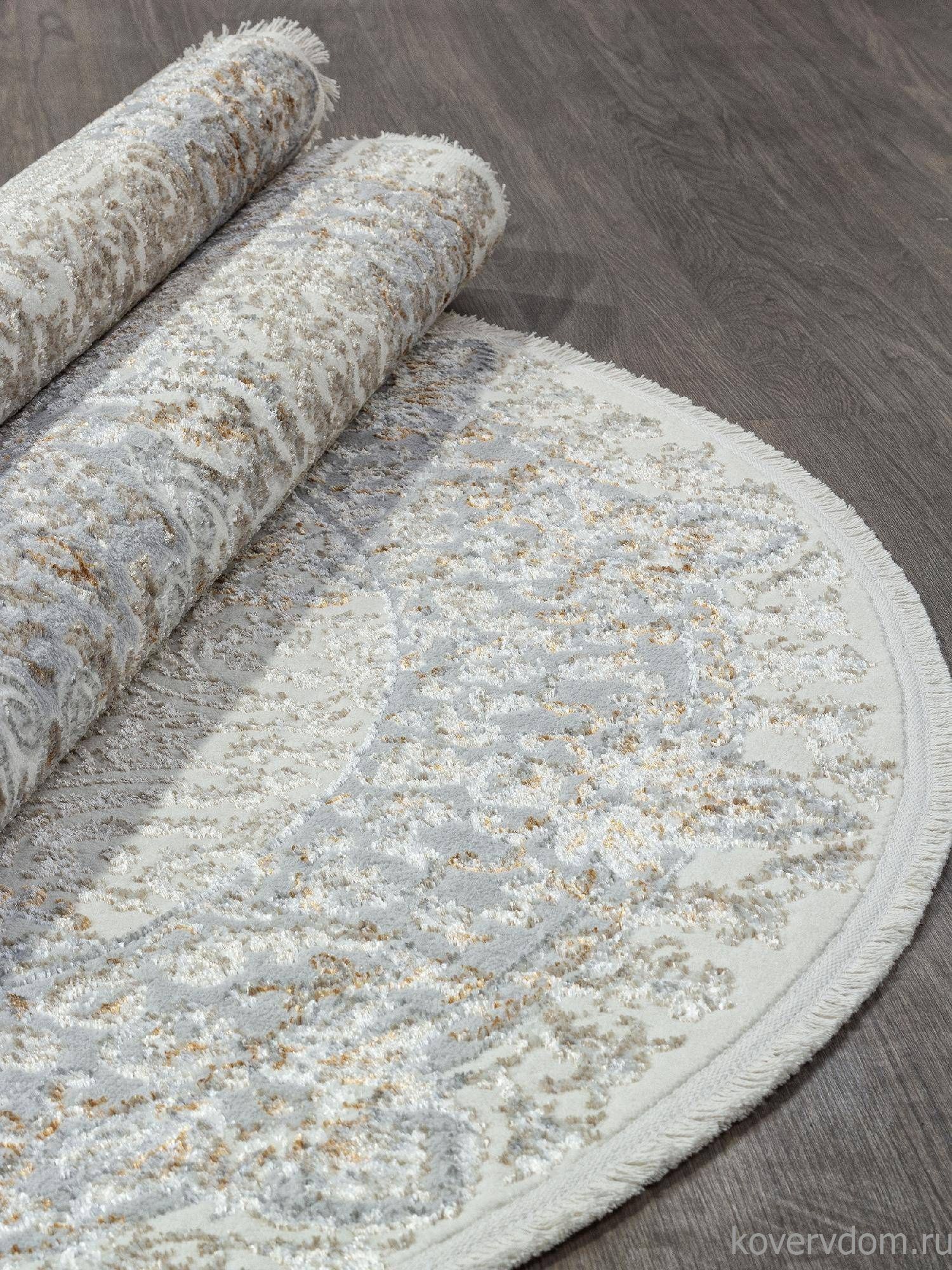 Ковер SAHARA-A 06066A CREAM FDY / CREAM HB Овал