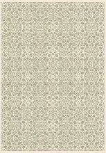 Пушистый круглый рельефный ковер из вискозы GENOVA 38036 6565 90