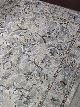 Пушистый ковер IRIS MP04 CREAM-BLUE