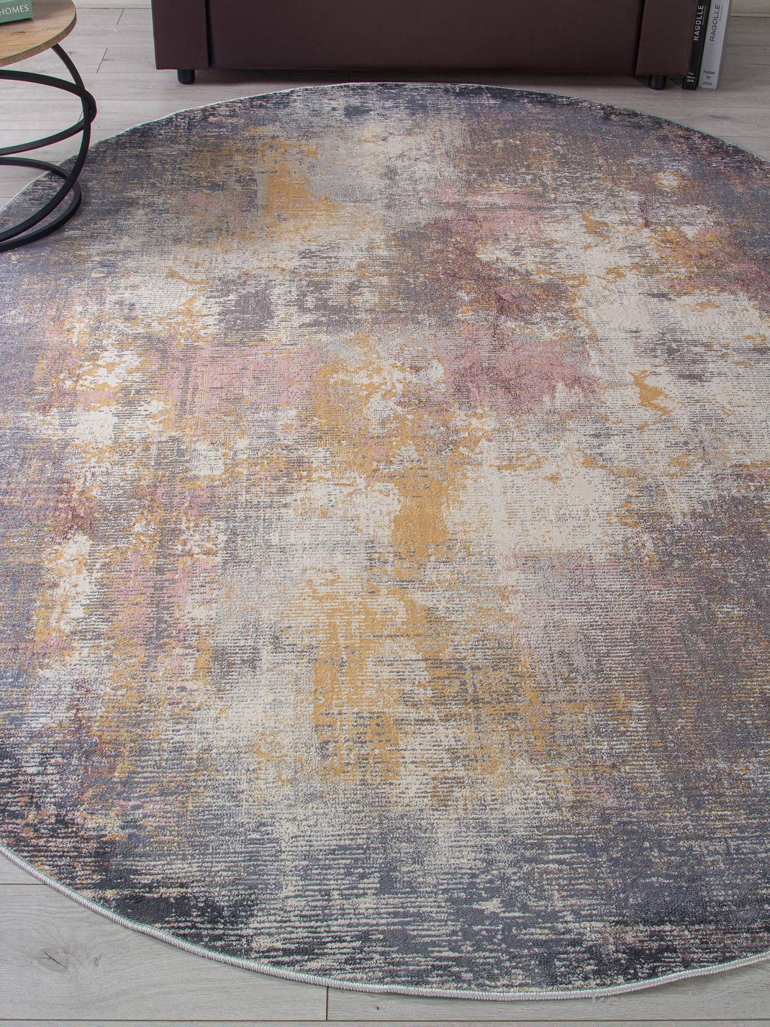 Ковер ZUMMA F262 PINK Овал