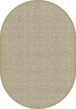 Тонкий рельефный ковер из вискозы GENOVA R 38036 6525 90 ОВАЛ