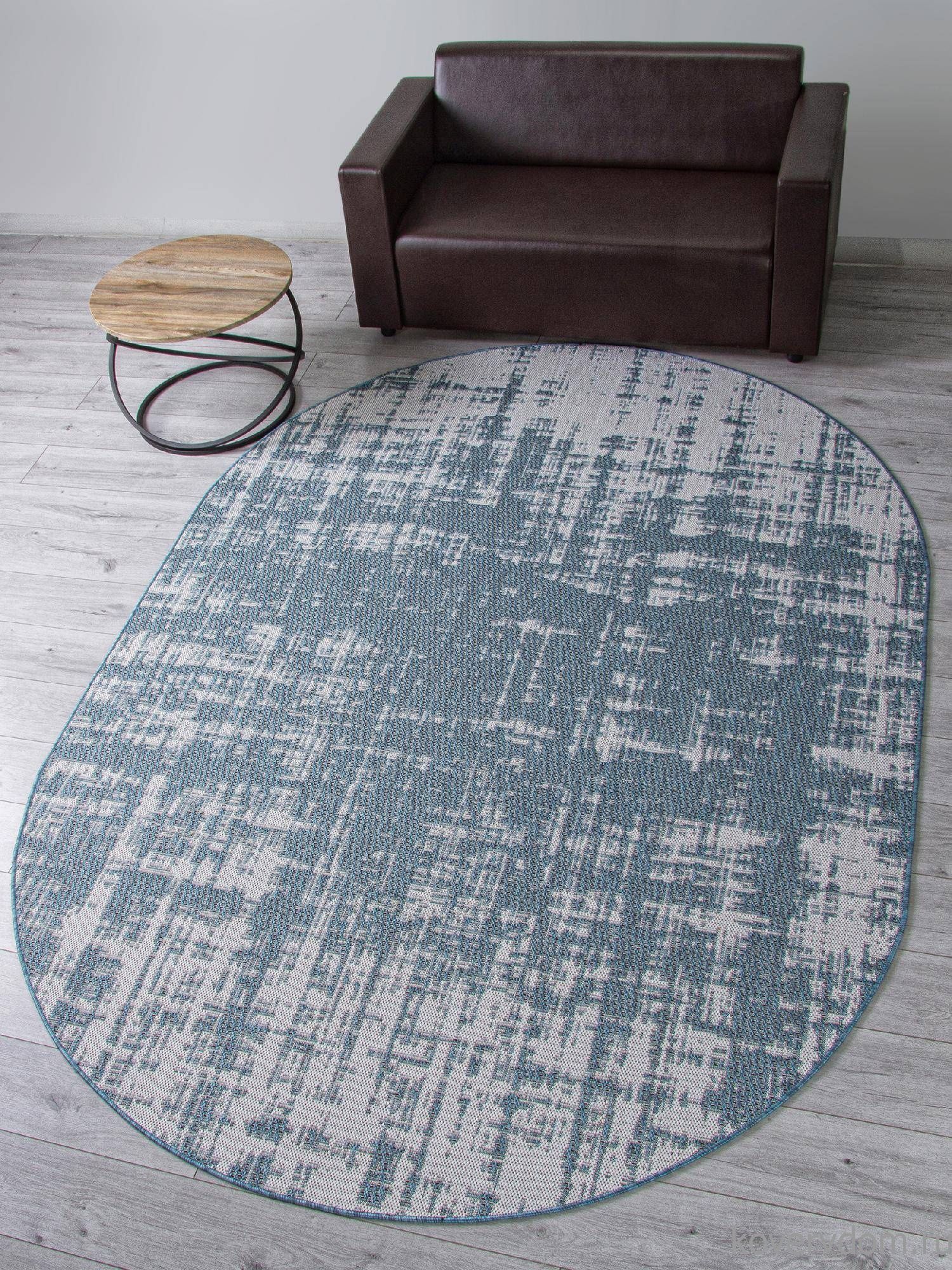 Ковер KAIR S131 BLUE Овал